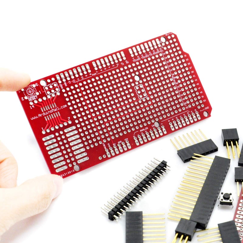 Gikfun Prototype Shield DIY Kit A1 for Arduino Mega 1280 2560 R1 - R3 (Pack of 2pcs) EK1096x2 - Image 2